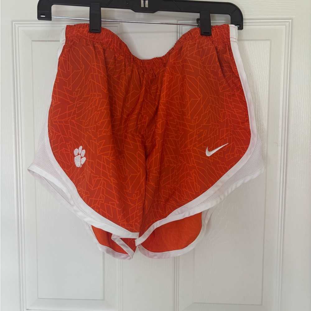 Nike Women's Bright Orange Athletic Shorts